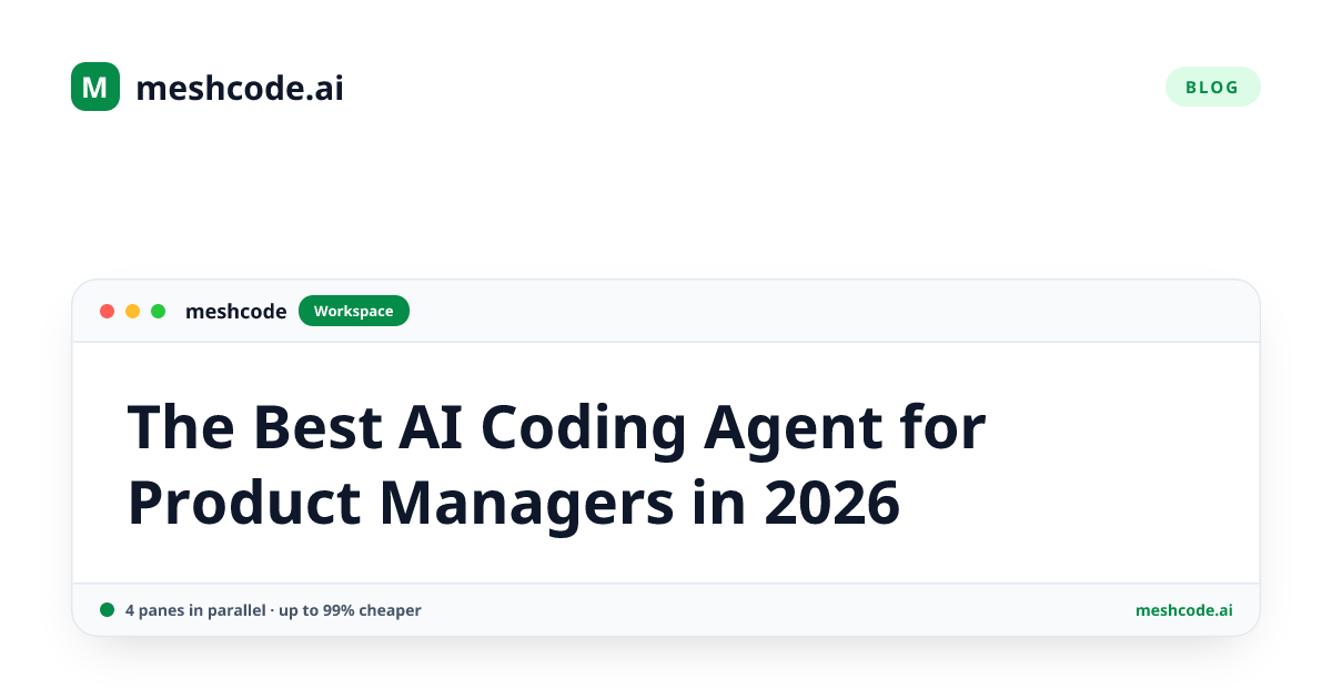 The Best AI Coding Agent for Product Managers in 2026