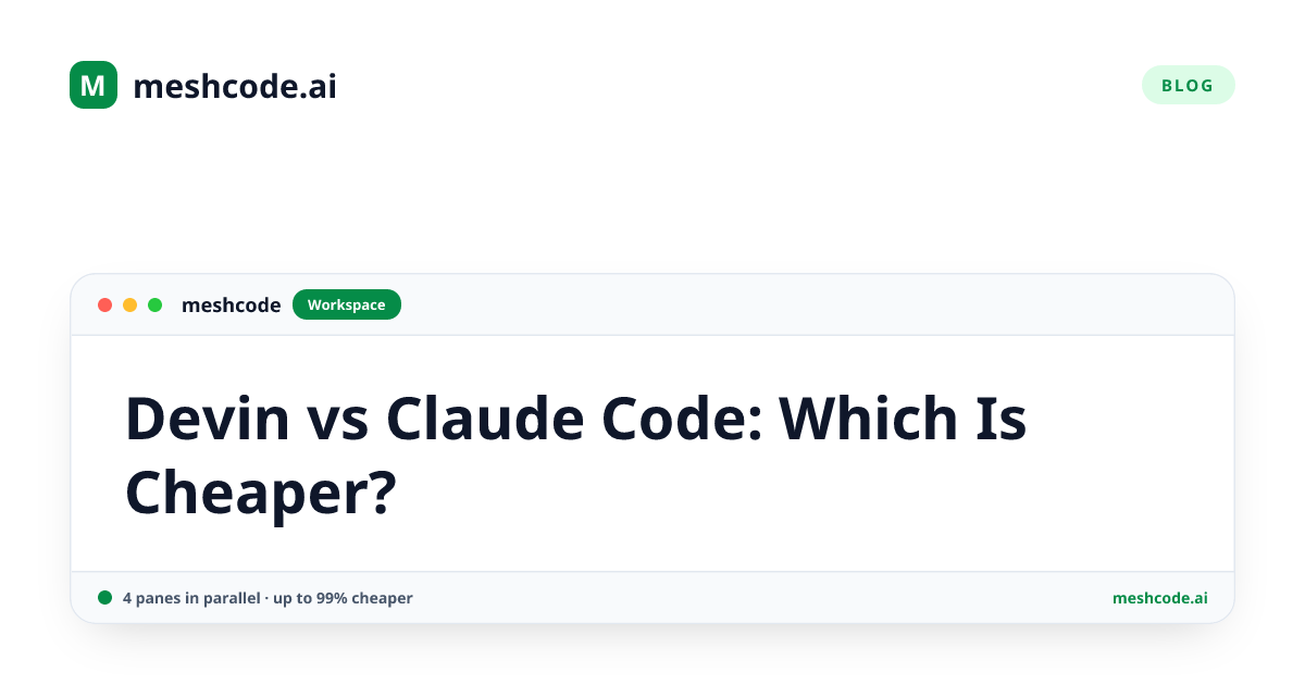 Devin vs Claude Code: Which Is Cheaper?