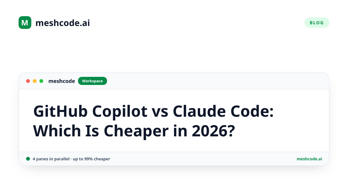 GitHub Copilot vs Claude Code: Which Is Cheaper in 2026?